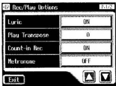 ROLAND AT-90S - ■ Verändern der Metronom-Einstellung - 1