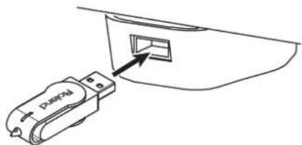 ROLAND AT-800 - Anschließen eines USB-Speichers - 1