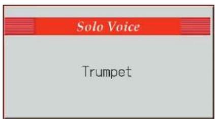 ROLAND AT-800 - Drücken Sie den Solo [Trumpet]-Taster (die Anzeige leuchtet). - 1