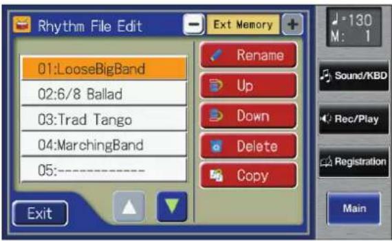 ROLAND AT-800 - Kopieren von Rhythmen eines USB-Speichers in den User-Speicher - 3