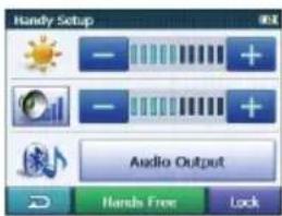 Handy Setup Audio Output Hands Free Lock