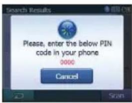 Search Results Please, enter the below PIN code in your phone 0000 Cancel