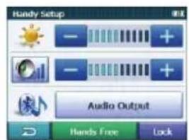 Handy Setup Audio Output Hands Free Look