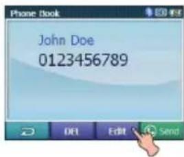 Phone Book John Doe 0123456789