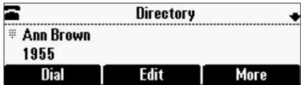 Directory Ann Brown 1955 Dial Edit More