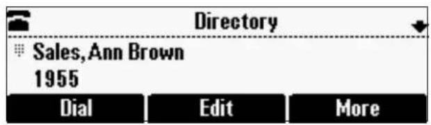 Directory Sales, Ann Brown 1955 Dial Edit More