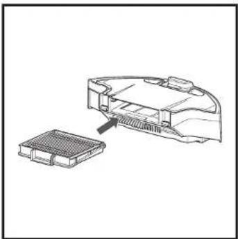 SHARK IQ Robot RV1000 - CLEANING AND REPLACING THE FILTER - 4