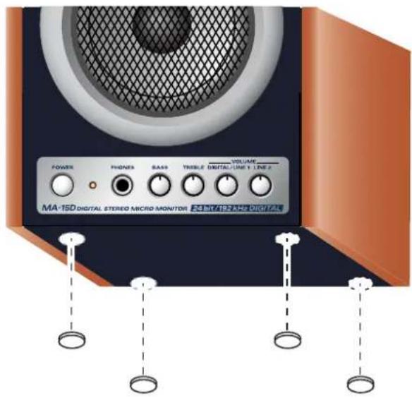 POWER PHONES SASS TRIBLE DIGITAL/LINE 1 LINE 2 VOLUME MA-15D DIGITAL STEREO MICRO MONITOR 34 INT.789.2 MHz DIGITAL