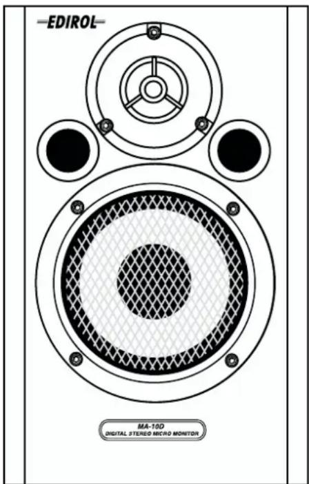 EDIROL- MA-10D DIGITAL STEREO MICRO MONITOR