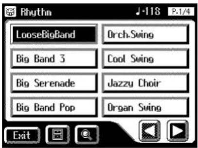 Rhythm LooseBigBand Orch.Swing Big Band 3 Cool Swing Big Serenade Jazzy Choir Big Band Pop Organ Swing Exit