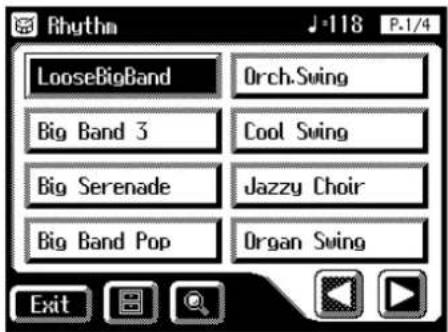 Rhythm LooseBigBand Orch.Swing Big Band 3 Cool Swing Big Serenade Jazzy Choir Big Band Pop Organ Swing Exit