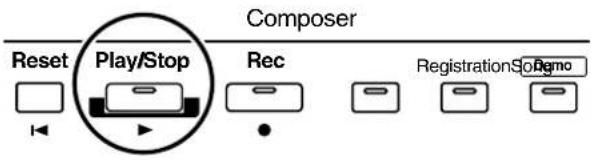 ROLAND Music Atelier AT-90SL - Abspielen eines Songs - 1