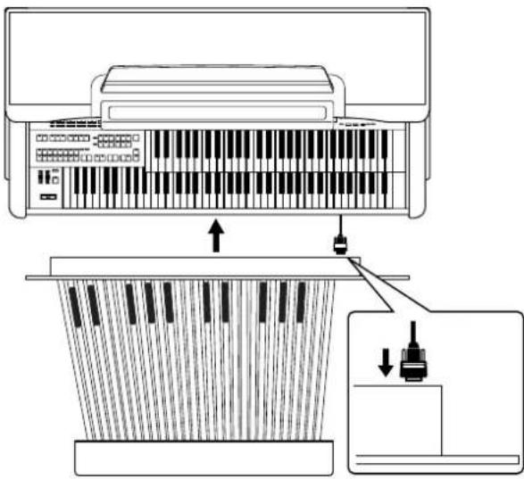 ROLAND Music Atelier AT-90SL - Anbringen der Pedaleinheit - 1