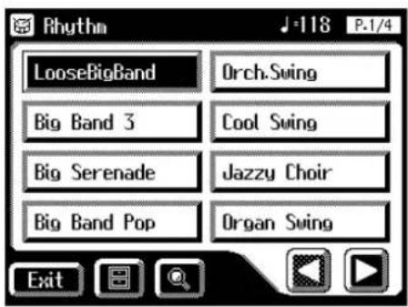 Rhythm LooseBigBand Orch.Swing Big Band 3 Cool Swing Big Serenade Jazzy Choir Big Band Pop Organ Swing Exit