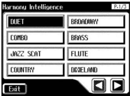 Harmony Intelligence P.1/3 DUET BROADWAY COMBO BRASS JAZZ SCAT FLUTE COUNTRY DIXIELAND Exit