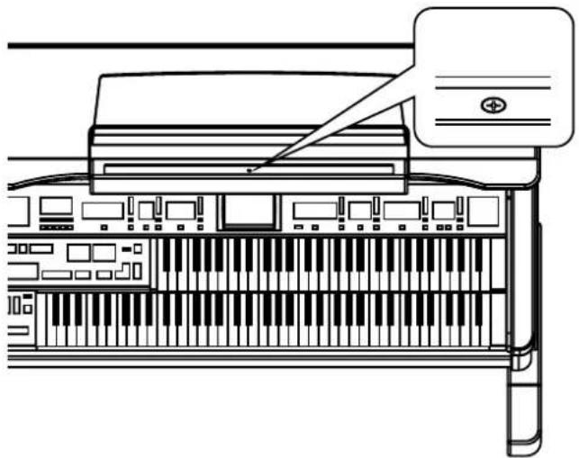 ROLAND Music Atelier AT-90SL - Abnehmen der Abdeckung - 1