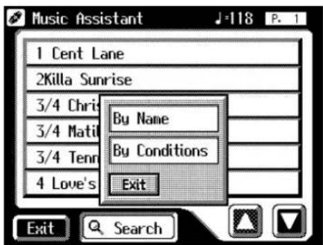 ROLAND Music Atelier AT-90SL - Berühren Sie im Music Assistant-Display. - 1