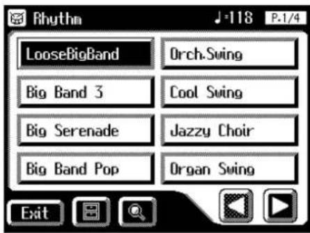 Rhythm LooseBigBand Orch.Swing Big Band 3 Cool Swing Big Serenade Jazzy Choir Big Band Pop Organ Swing Exit