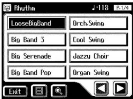 Rhythm LooseBigBand Orch.Swing Big Band 3 Cool Swing Big Serenade Jazzy Choir Big Band Pop Organ Swing Exit