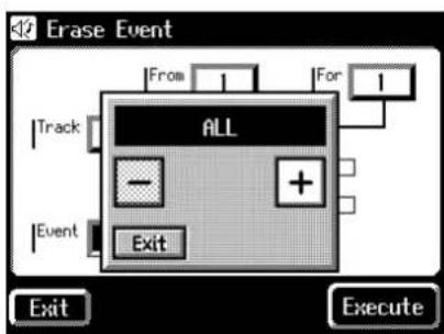 ROLAND Music Atelier AT-90SL - Entfernen von Daten (Erase Event) - 6
