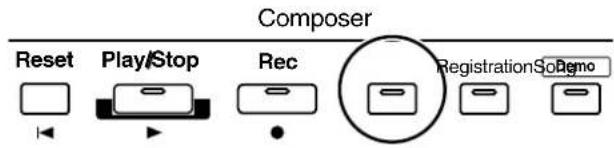 ROLAND Music Atelier AT-90SL - Drücken Sie den [Song]-Taster. - 1