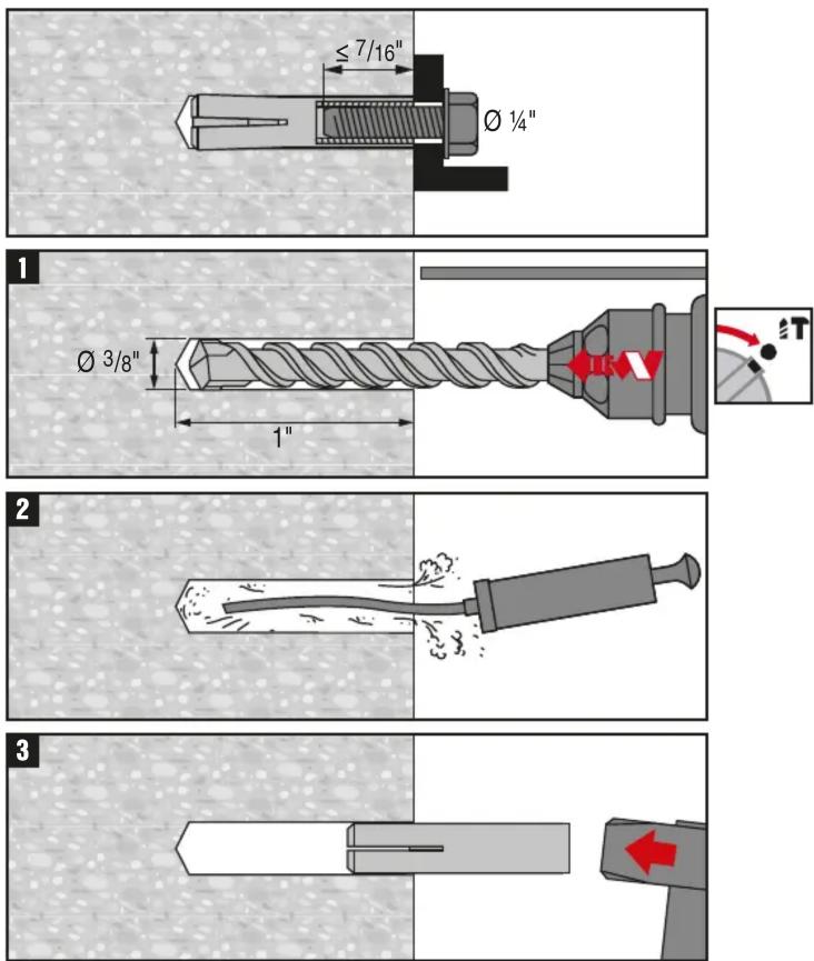 HILTI HDV - HDV 1/4" - 1