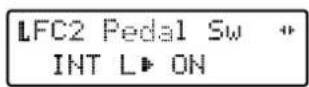 ROLAND RD-600 - Fußsteuerung 2 Einstellung (FC2 Pedal Sw) ...... Standard Wert: O N - 1