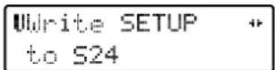ROLAND RD-600 - Lagerung Verschiedene Einstellungen in einem Setup Speicher (Schreiben EINRICHTUNG) - 3