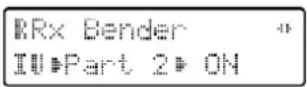 ROLAND RD-600 - Bender (RX Bender).... Standard Wert: O N - 1