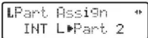 ROLAND RD-600 - (Teil Zuweisen).....Def ault Wert: INT UPPER=Pa rt 1, INT LO WER=Teil 2 - 1