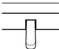 ROLAND Music Atelier AT-45 - Halten des Klangs (Damper Pedal) - 1
