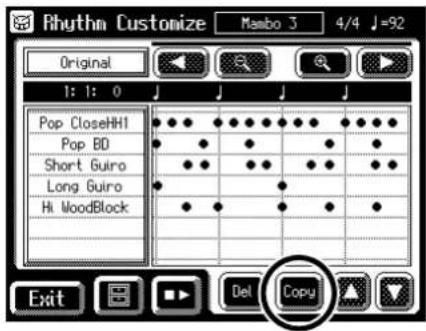 Rhythm Customize Mamba 3 4/4 ↓=92 Original 1: 1: 0 Pop CloseHH1 Pop BD Short Guiro Long Guiro Hi WoodBlock Exit Copy