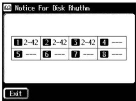 ROLAND Music Atelier AT-45 - Wenn der zur Registrierung zugehörige Music Style nicht im internen Speicher gefunden wird - 1
