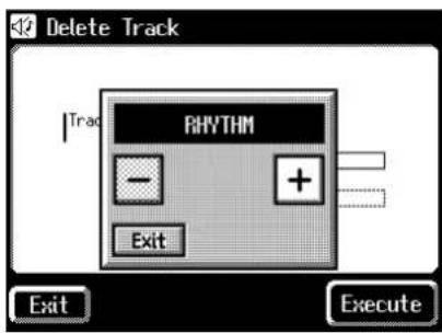 ROLAND Music Atelier AT-45 - Löschen einer kompletten Spur (Delete Track) - 5