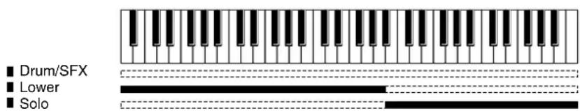 ROLAND Music Atelier AT-45 - Spielen des Solo-Klangs über das untere Manual - 1