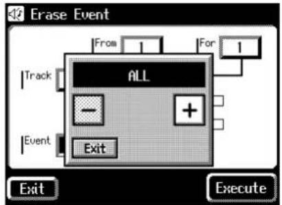 ROLAND Music Atelier AT-45 - Entfernen von Daten (Erase Event) - 6