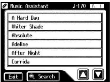 ROLAND Music Atelier AT-45 - Berühren Sie im Haupt-Display. - 2