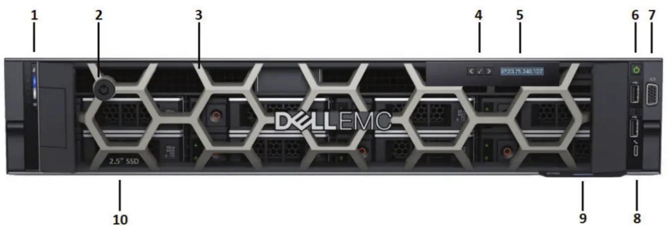 1 2 3 4 5 6 7 DCELLEMC 2.5" SSD 9 8