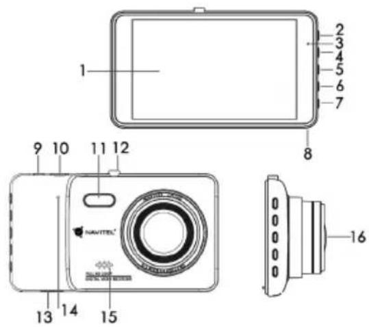 1 2 3 4 5 6 7 8 9 10 11 12 NAVITTEL® 13 14 15 16
