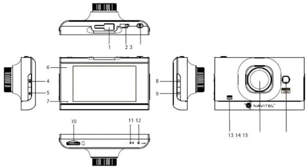 Navitel MSR500 - Зовнішній вигляд пристрою - 1