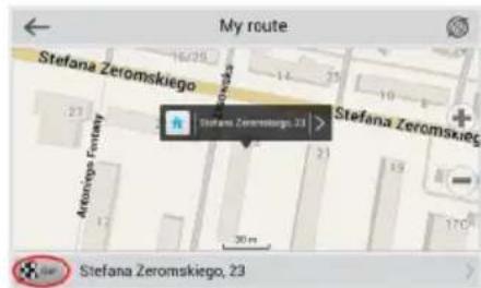 My route Stefana Zeromskiego Stefana Zeromskiego, 33 Stefana Zeromskiego, 23
