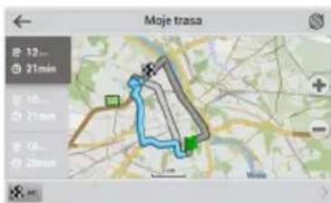 Moje trasa 12... 21min 10... 21mm 16... 20mm