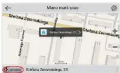 Navitel T700 3G PRO - Maršrutas iki adreso - 6