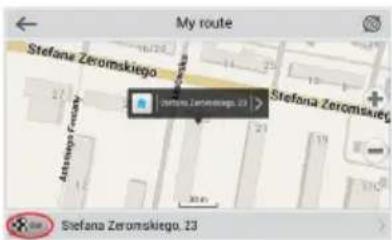 My route Stefana Zeromskiego Stefana Zeromskiego 23 Stefana Zeromskiego 23