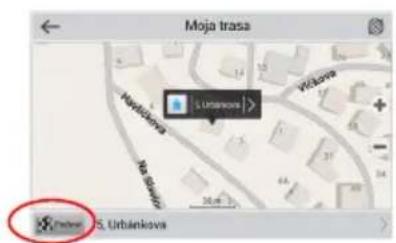 Moja trasa Hypelčkova Urbankova Kilčova No Gužava 26 m Urbankova S. Urbainkova