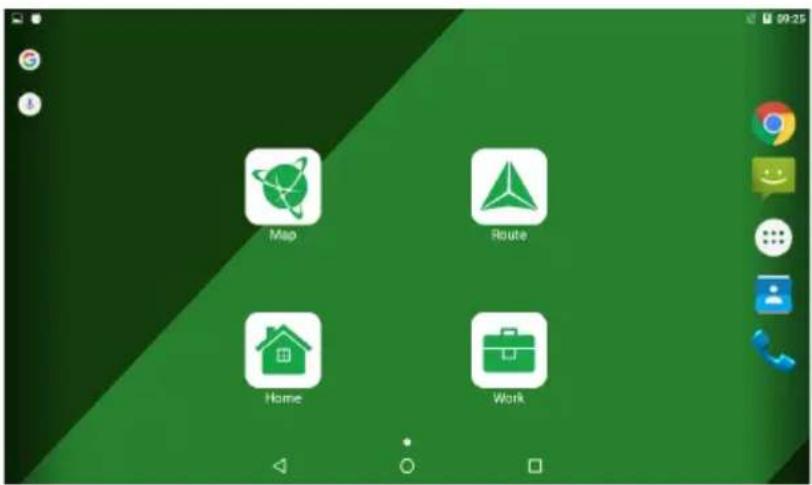 Navitel T700 3G PRO - Bara de stare - 1