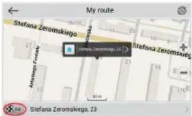 My route Stefona Zeromskiego Stefona Zeromskiego, 23 Stefona Zeromskiego, 23