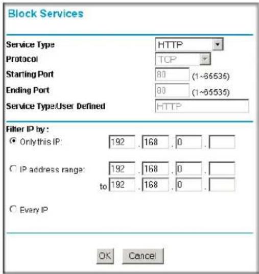 NETGEAR WGXB102 - Service Type Port IP - 1