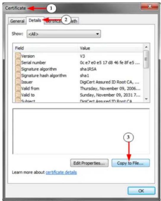 Raritan Dominion KX III DKX3-864 - Converting a Binary Certificate to a Base64-Encoded DER Certificate (Optional) - 1