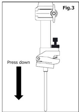 Fig.3 Press down